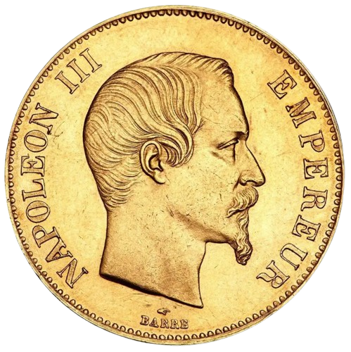 100 Frs Napoléon III Tête nue