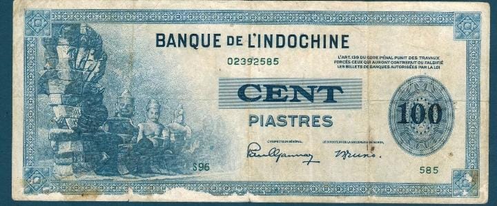 Indochine 100 piastre pik