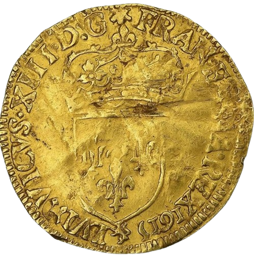 Louis XIII, Écu d’or, 1615